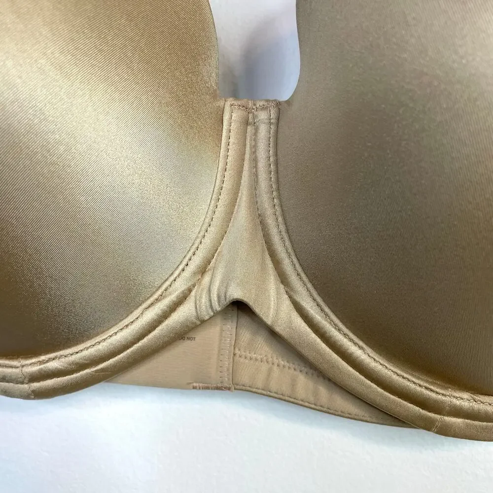Soma Stunning Support Full Coverage Padded Underwire Bra Warm Amber 42D 42 D New